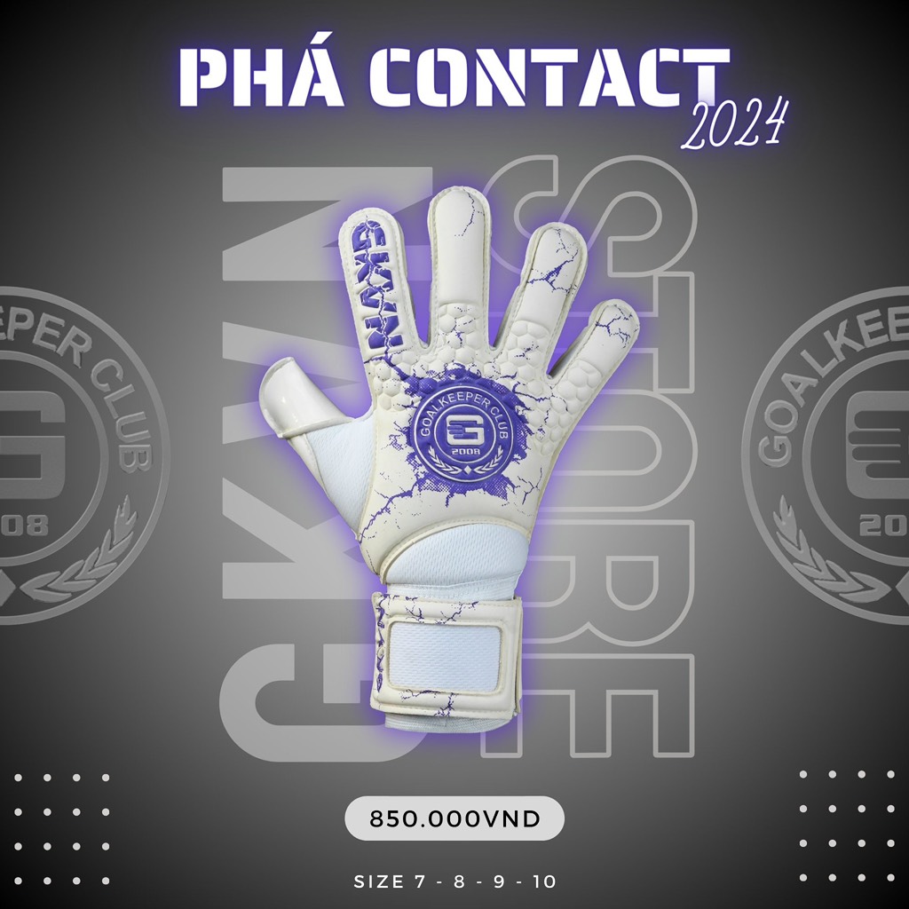 Găng Tay Thủ Môn Phá Special Contact - Tím