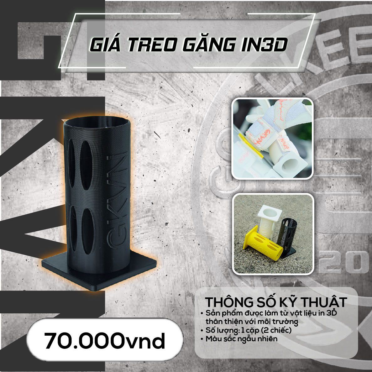 Đế để găng GKVN (1 cặp)