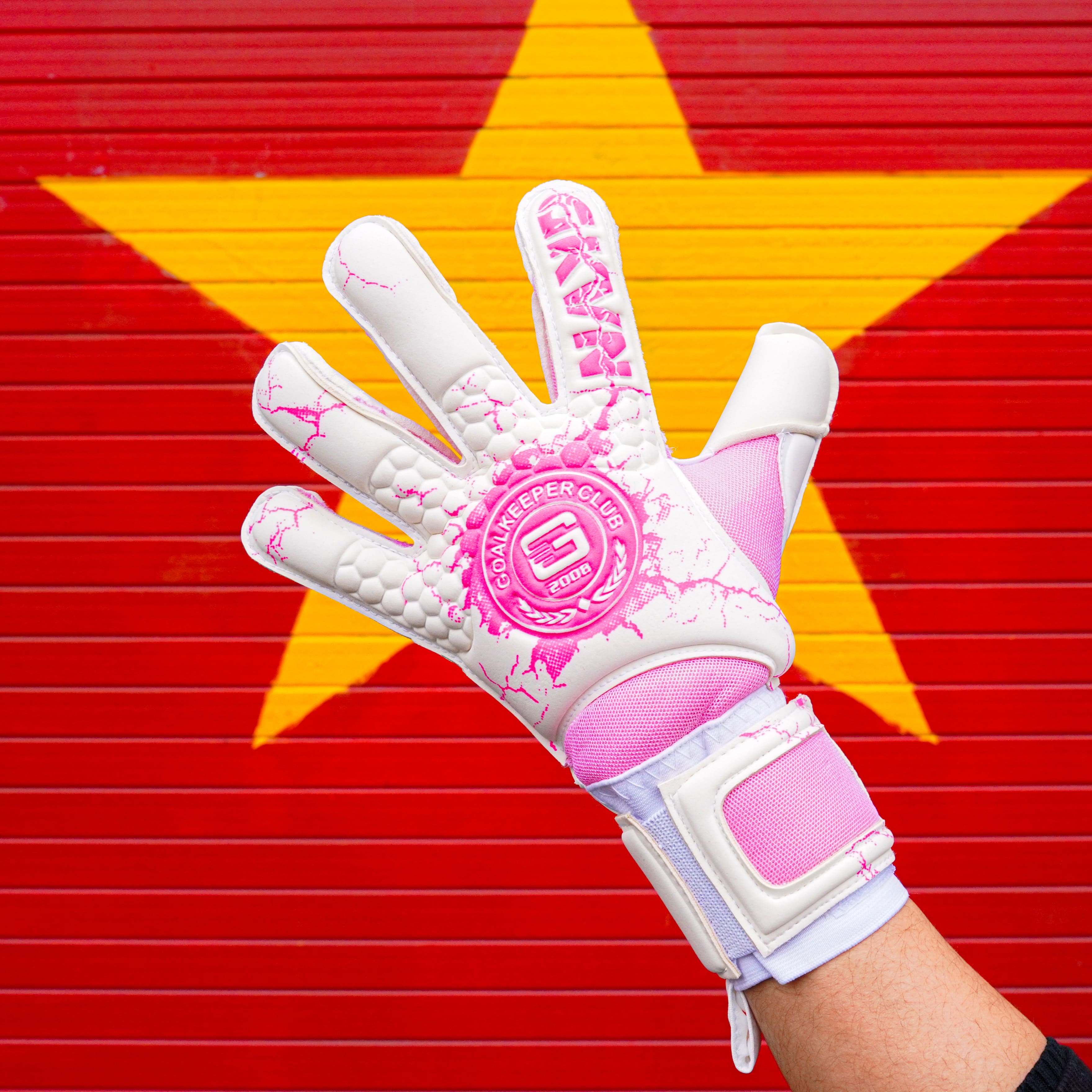 Găng Tay Thủ Môn Phá Special Pro Giga - Hồng