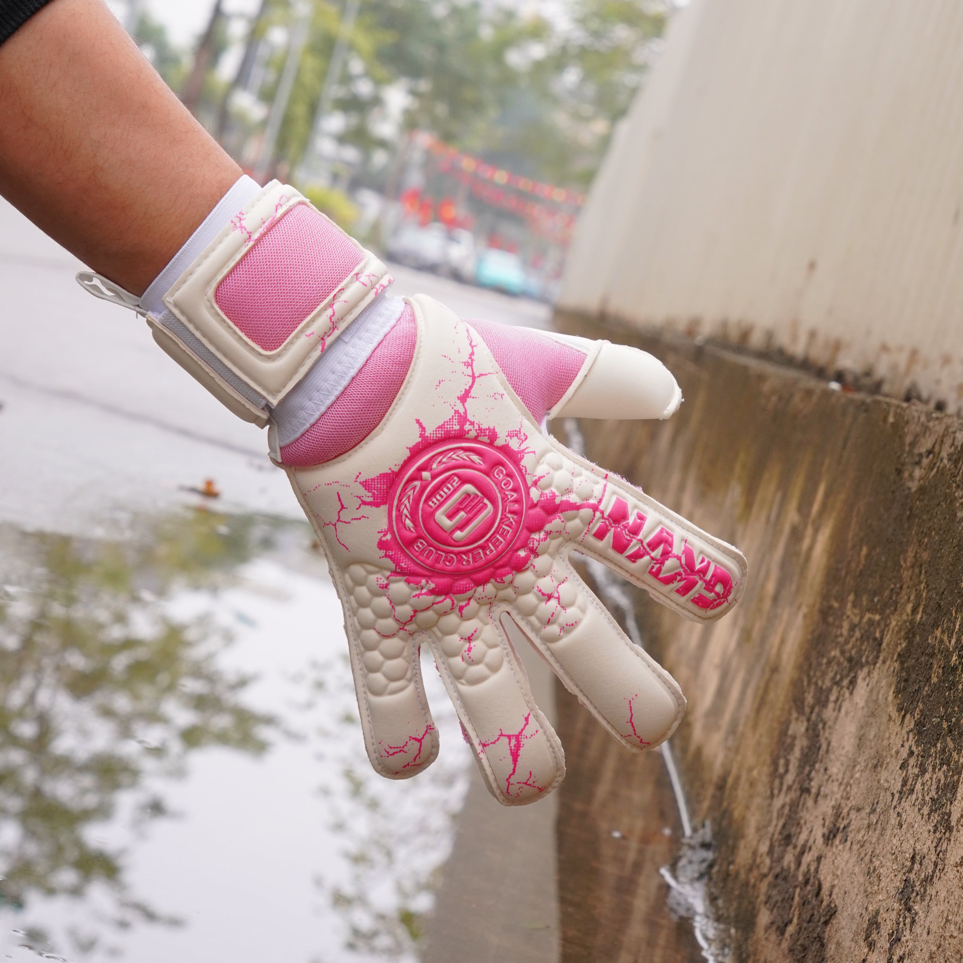 Găng Tay Thủ Môn Phá Special Pro Giga - Hồng