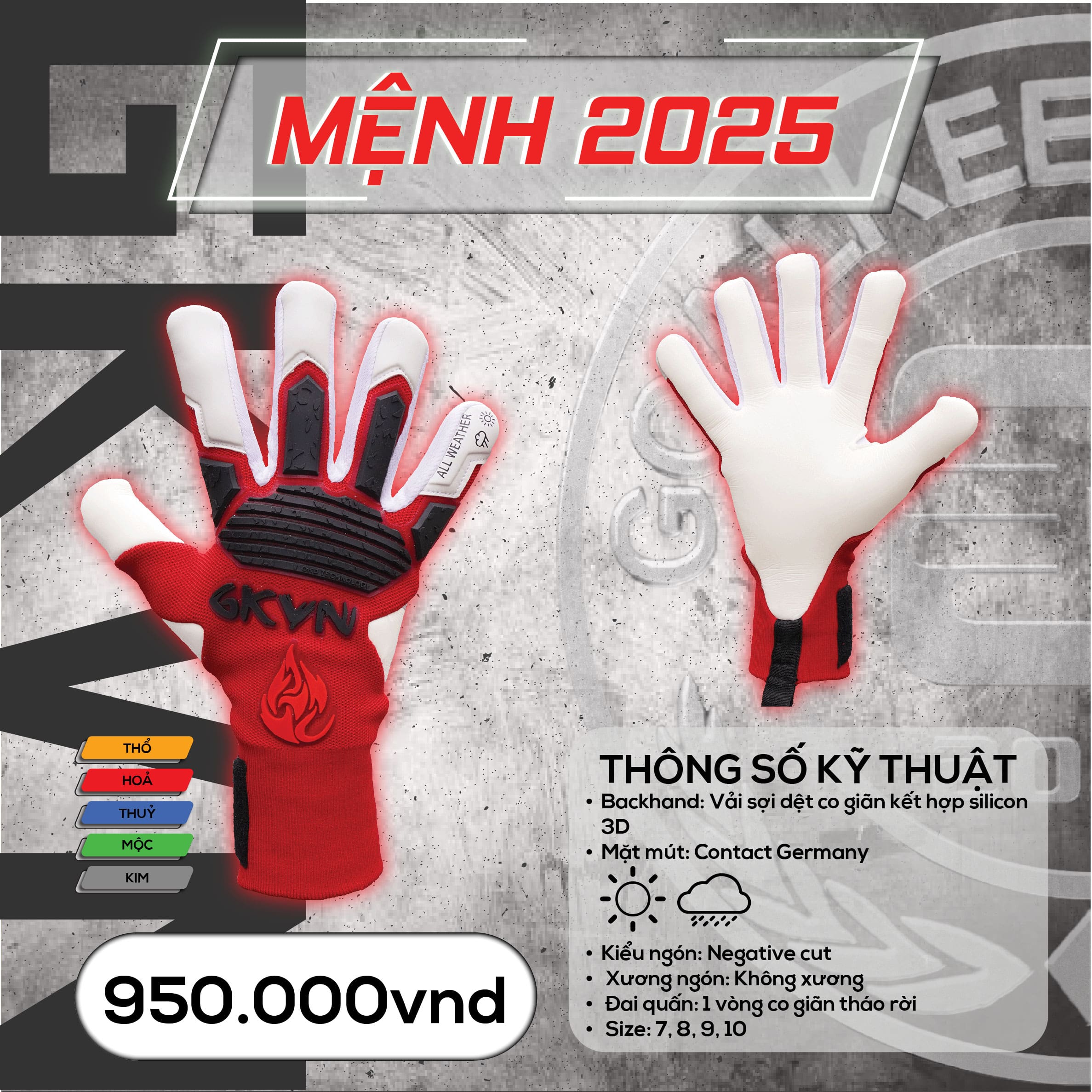 GKVN Mệnh 2025 - Hỏa