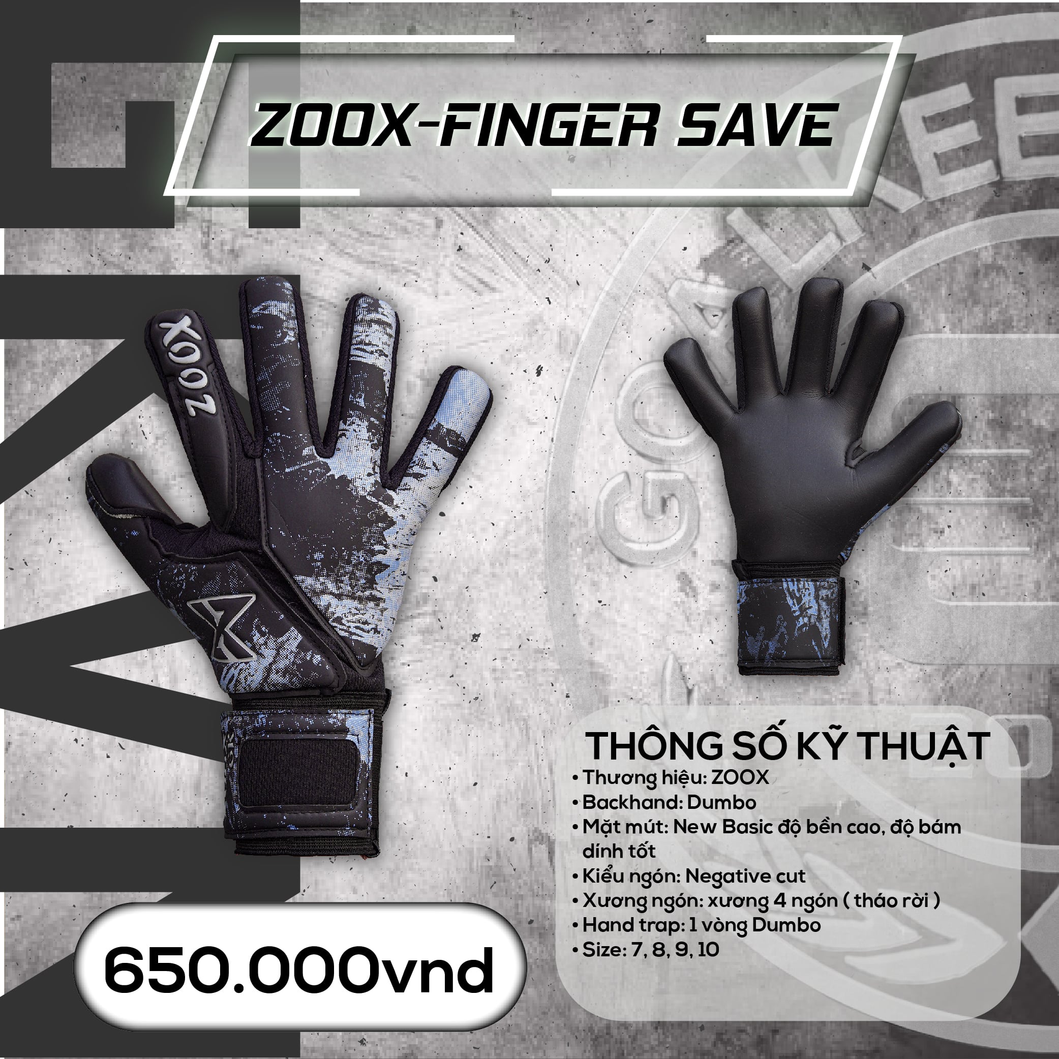 ZOOX Finger Save