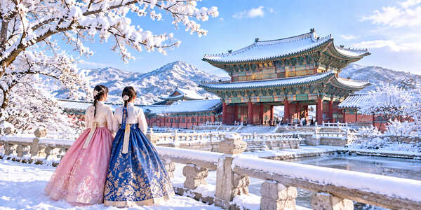 Tour Hàn Quốc • Trải nghiệm Trượt Tuyết Elysian - Xông Hơi Jimjibang - Đảo Nami - Everland- 4N4D