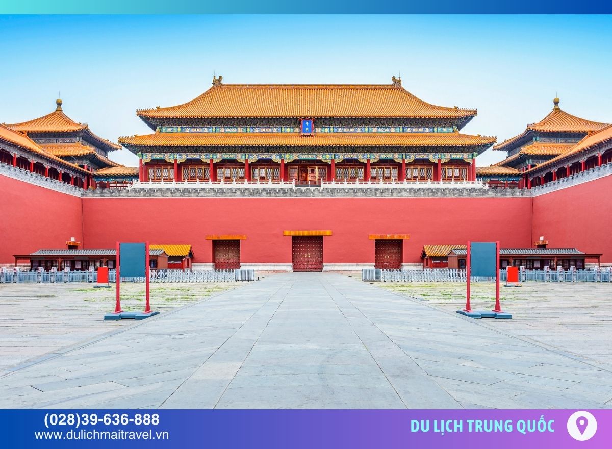 Tour Bắc Kinh 4N4D• Tử Cấm Thành - Vạn Lý Trường Thành - Di Hòa Viên • 29 & Mùng 2 Tết