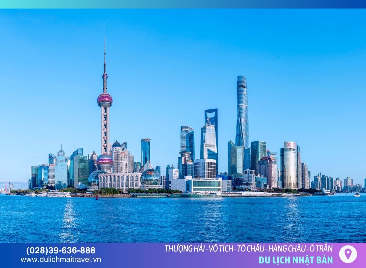 Tour Thượng Hải - Vô Tích - Tô Châu - Hàng Châu - Ô Trấn  | Mùng 5 Tết 2026