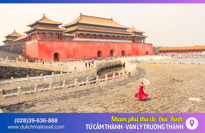 Tour Bắc Kinh • Vạn Lý Trường Thành Tử Cấm Thành 4N3D