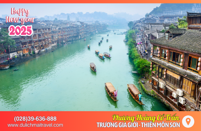 Tour Phượng Hoàng Cổ Trấn Tết 2025 • Khám Phá Trương Gia Giới - Thiên Môn Sơn