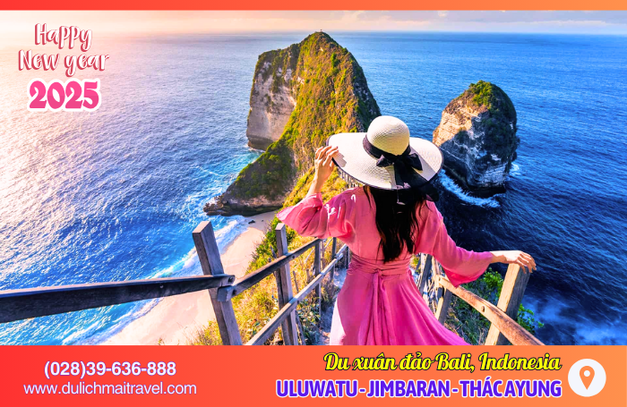 Tour Bali Tết 2025 • Du Xuân Đảo Thiên Đường 4N3D