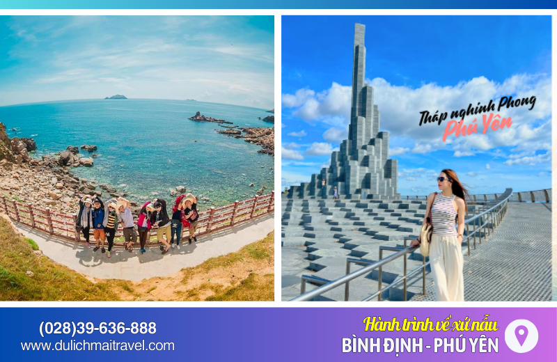 Tour Bình Định Phú Yên 4N3D • Kỳ Co, Eo Gió, Tuy Hòa, Gành Đá Dĩa