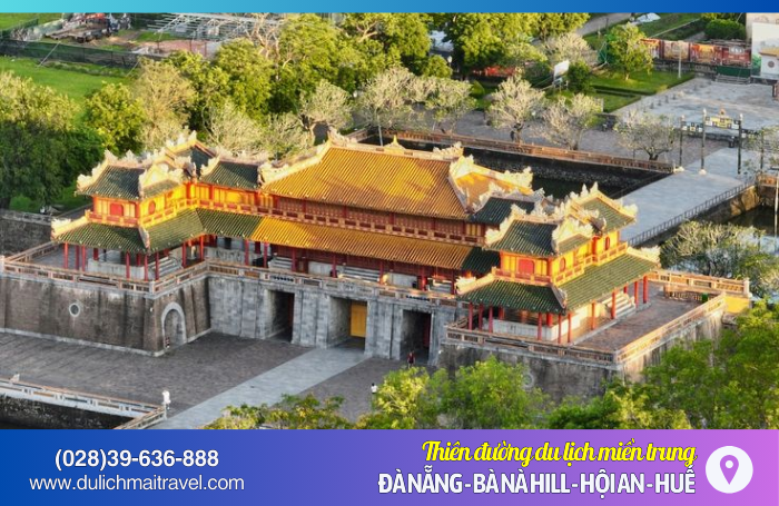 Tour Miền Trung 3N2Đ • Đà Nẵng, Hội An, Bà Nà Hills, Huế