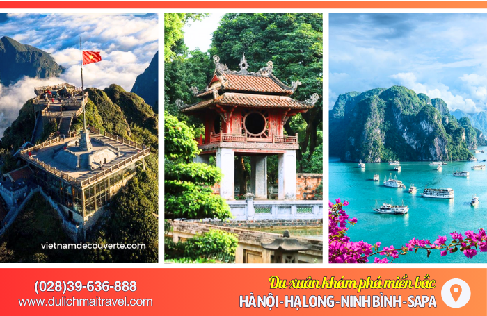 Tour Miền Bắc Tết 2025 | Hà Nội, Hạ Long, Sapa, Ninh Bình, Yên Tử