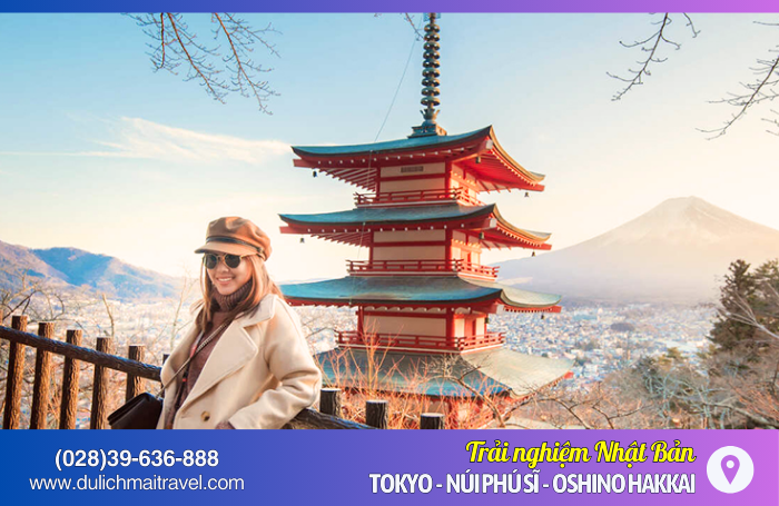 Tour Nhật Bản 5N4D • Tokyo, Núi Phú Sĩ, Oshino Hakkai