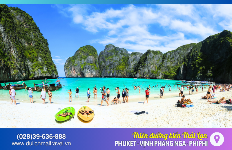 Tour Phuket 4N3D • Khám Phá Biển Phuket, Đảo PhiPhi, Vịnh Phang Nga
