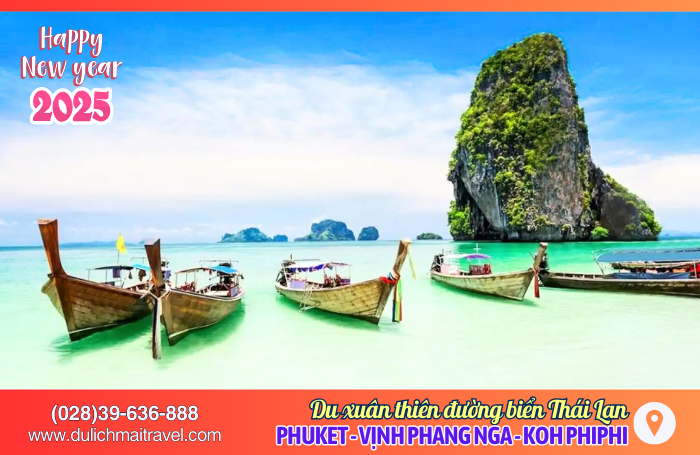 Tour Phuket Tết 2025 • Du Xuân Thiên Đường Biển Thái Lan