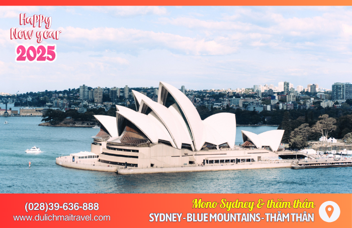 Tour Úc 28 Tết 2026 • Du Lịch Sydney 5N4D & Thăm Thân Nhân