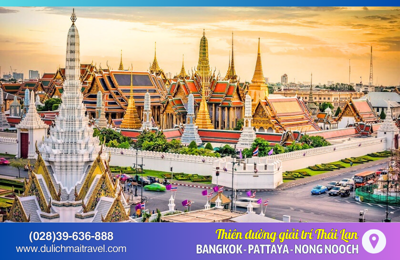 Tour Thái Lan 5N4Đ • Bangkok, Pattaya, Nong Nooch