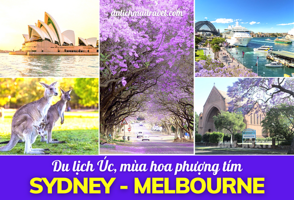 Tour  Úc 6N5D | Du Lịch Melbourne, Sydney, Bay Thẳng VJ