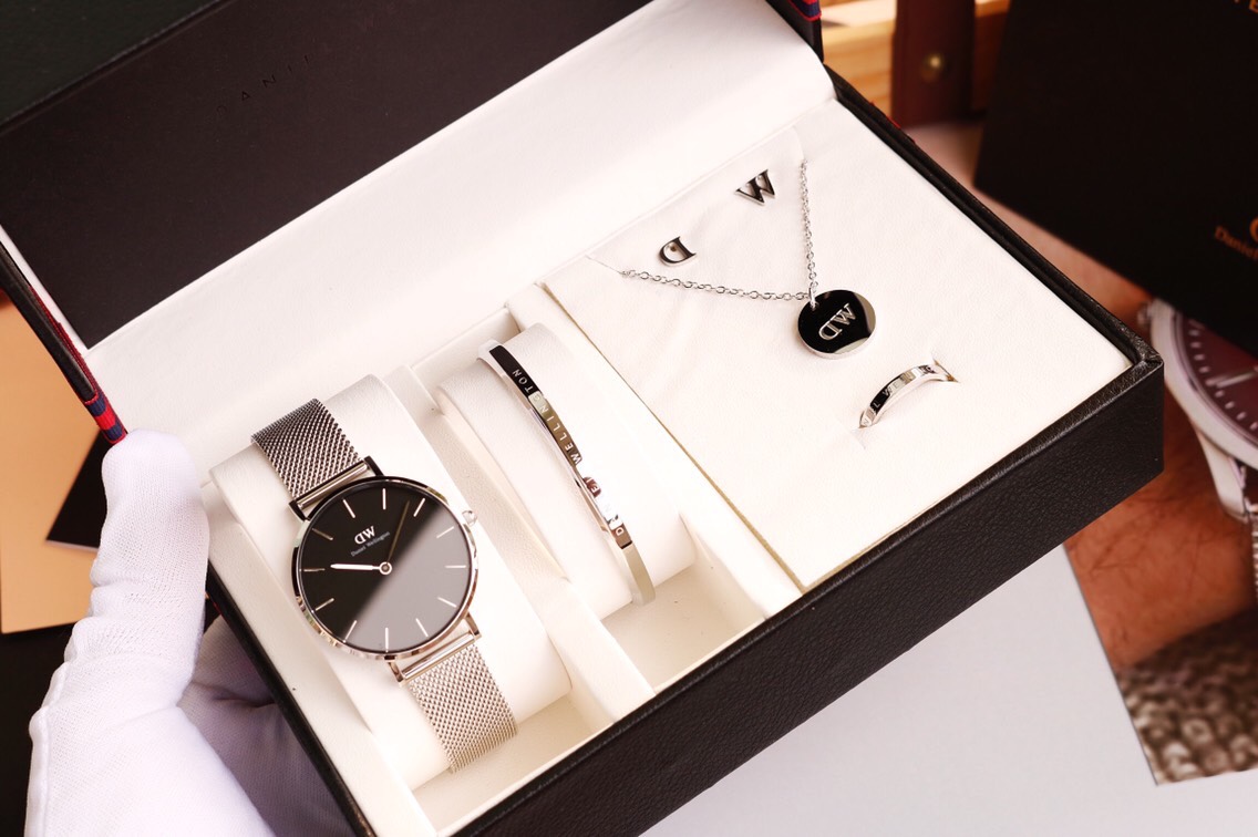 Set ng H N DW Daniel Wellington Classic Petite Black KUNKUN WATCH