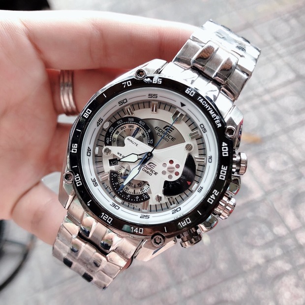 ng H Nam Casio Edifice EF 550D 7AV Day kim lo i