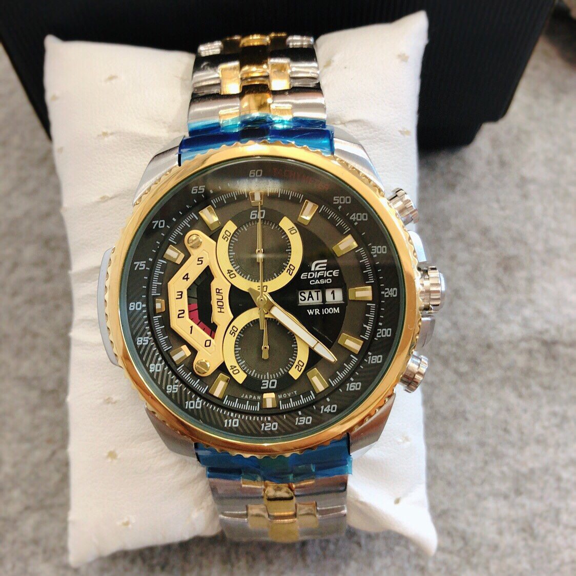 Đồng hồ Nam Casio Edifice EF-558SG-1AVUDF - Dây kim loại KUNKUN WATCH