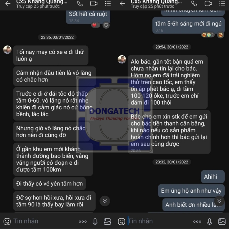 Thanh Cân Bằng Dongatech