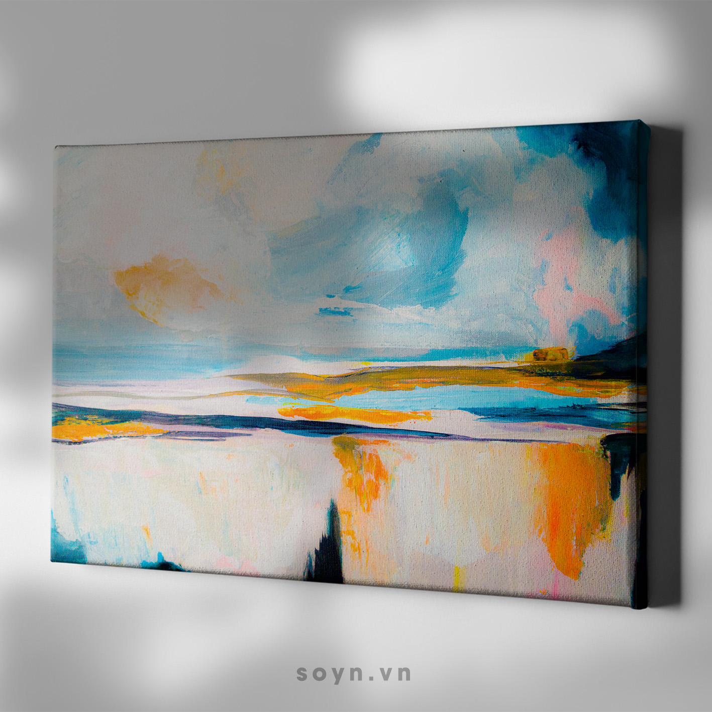 Tranh treo tường Cotton Canvas, Abstract / Trừu tượng, Tối giản, Soyn SU0316 Tranh Treo Tường Cotton Canvas, Abstract / Trừu Tượng, Tối Giản, Soyn Su0316