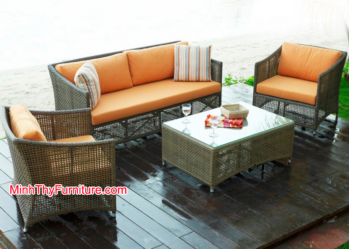 SOFA MÂY NHỰA MT1A7