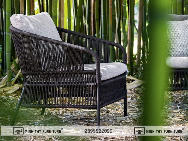 Bộ bàn ghế dây dù MT 2000 6 BÀN GHẾ BAN CÔNG DÂY DÙ MT2000