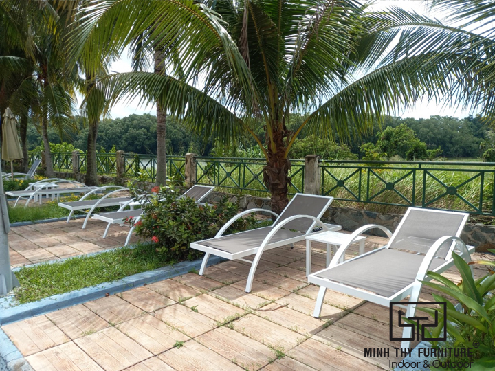 Ghế hồ bơi vải lưới Textilene MT4048 6 Ghế hồ bơi textilene MT4048