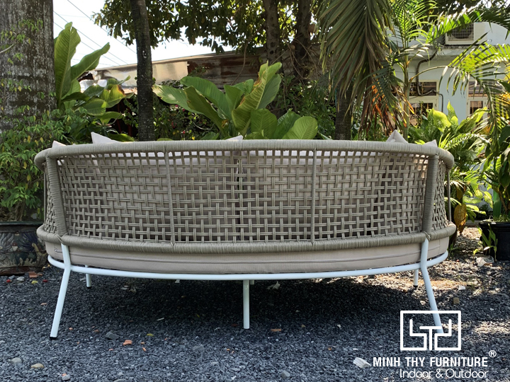 Giường hồ bơi dây dù MT 4003 8 Ghế Hồ Bơi Ngoài Trời Đan Dây Dù MT4003