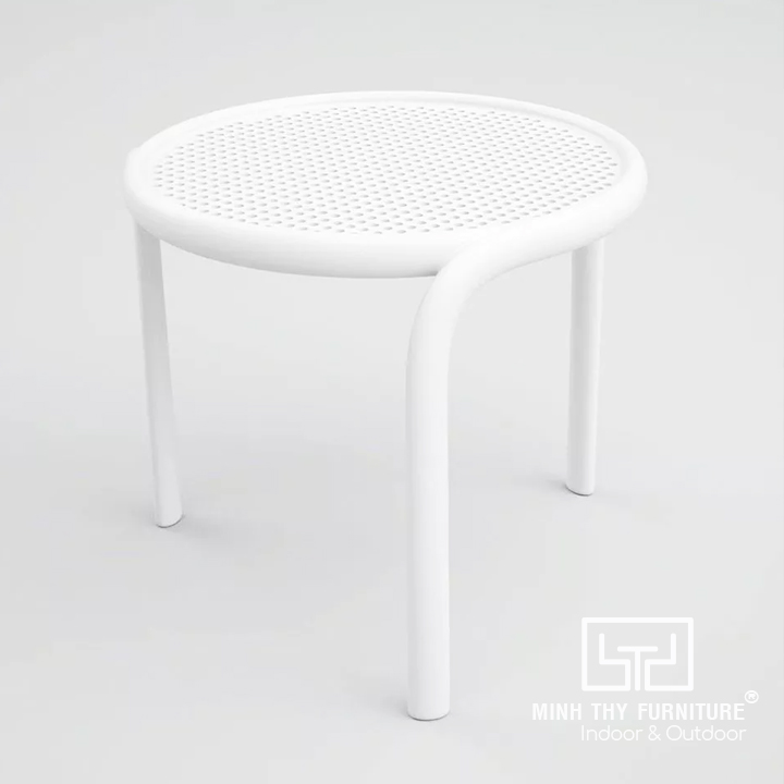 Thiết kế ghế hồ bơi nhựa PP cong ôm lưng, thoáng khí