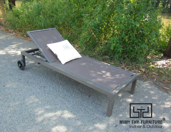 Video sản xuất giường hồ bơi nhôm textilene tại xưởng Minh Thy Furniture 11 GHẾ HỒ BƠI TEXTILENE MT4A38