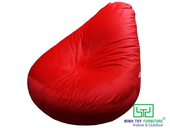 Ghế lười hạt xốp có thể sử dụng cho không gian ngoài trời được không? 5 Ghế Lười Hạt Xốp Hình Quả Lê MTGL02