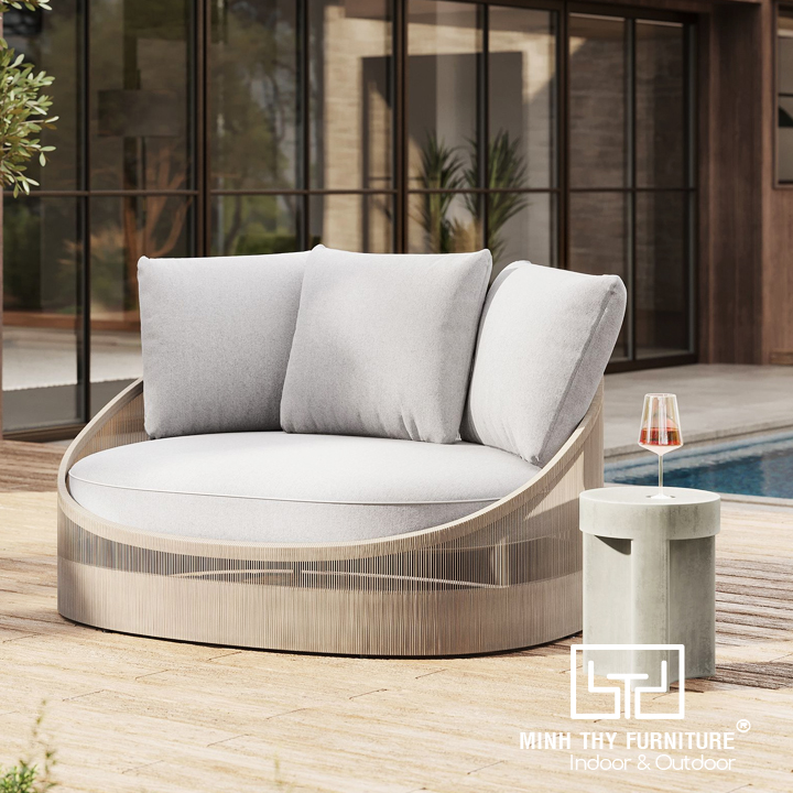 Ghế Nằm Hồ Bơi Giả Mây MT4059