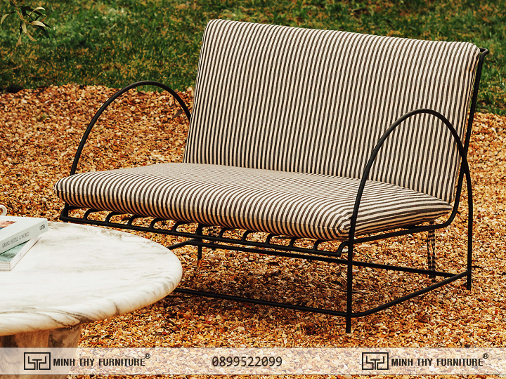 Ghế Sofa Đơn Khung Sắt 