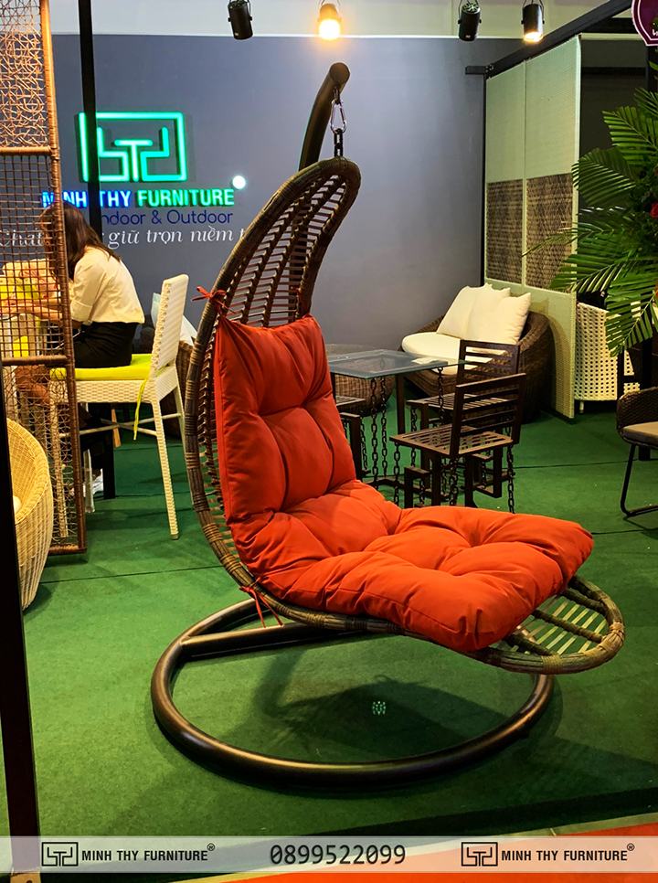 Những trải nghiệm khó quên tại Vietbuild TP.HCM tháng 9 năm 2020 41 Xích Đu Nhựa Giả Mây