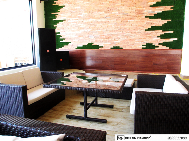 Sofa Mây Nhựa