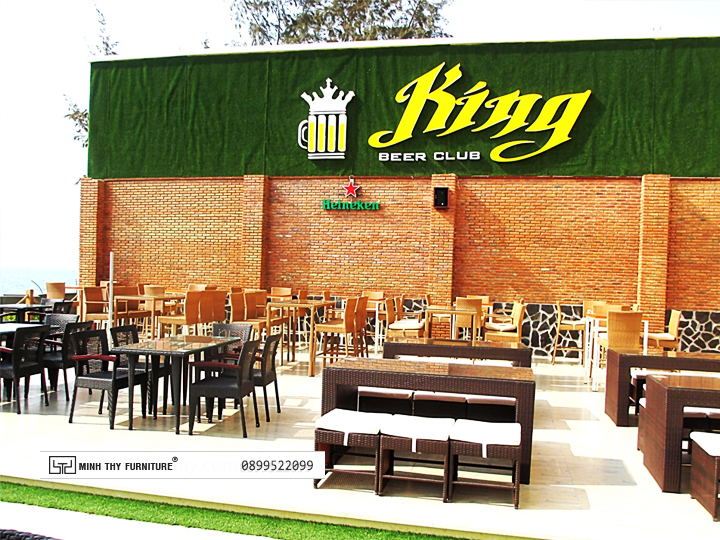Bàn ghế nhựa giả mây