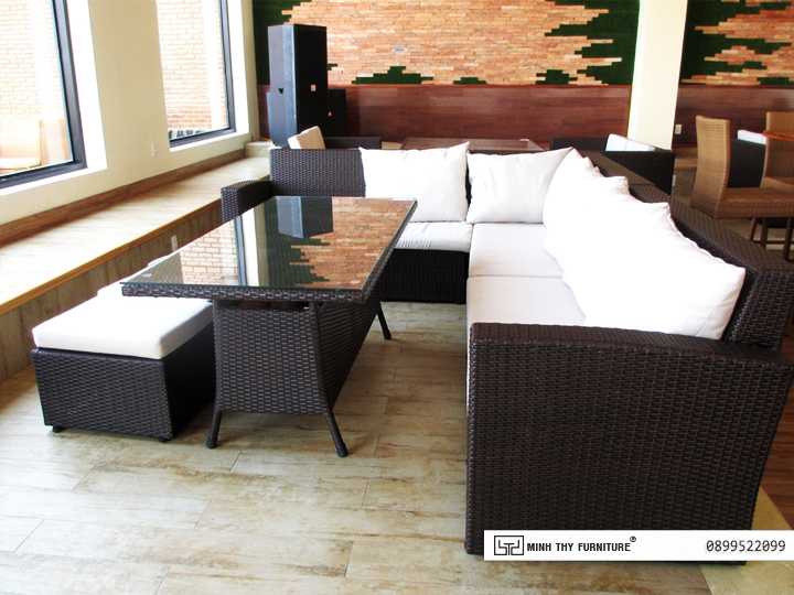 Sofa Mây Nhựa