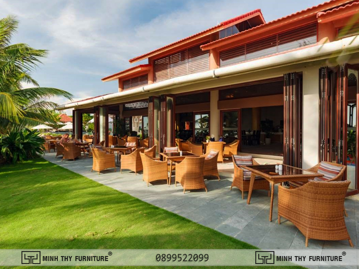 Mercure Phú Quốc Resort & Villas - Bàn ghế nhựa giả mây