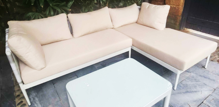 Sofa Nhựa Giả Mây Ngoài Trời