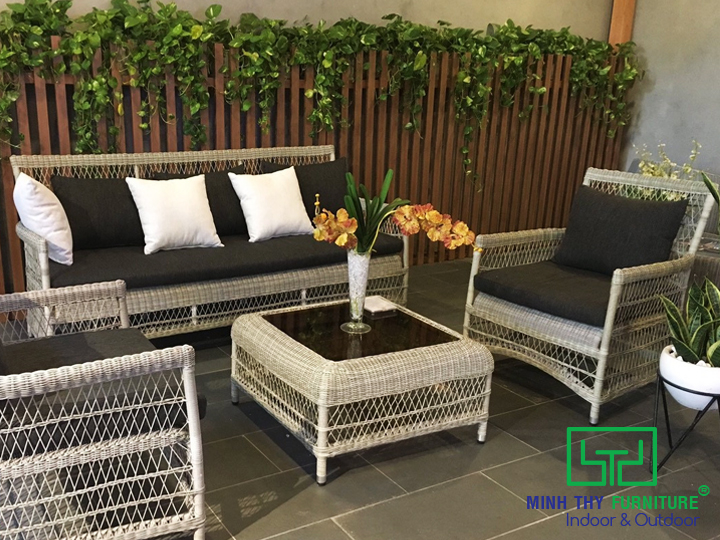 Những mẫu sofa mây nhựa mới cho không gian gia đình bạn 6 SOFA MÂY NHỰA NGOÀI TRỜI MT1023