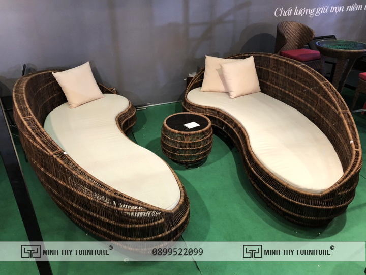 SOFA NHỰA GIẢ MÂY MT1000