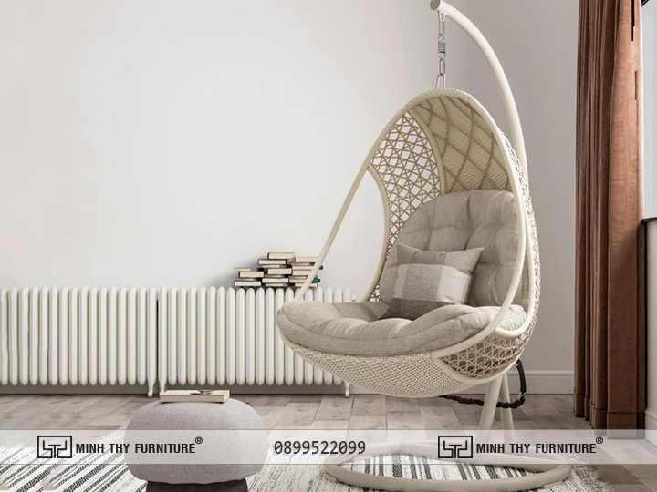 Ghế xích đu mây nhựa MT904C 5 XÍCH ĐU TRONG NHÀ NHỰA GIẢ MÂY MT991