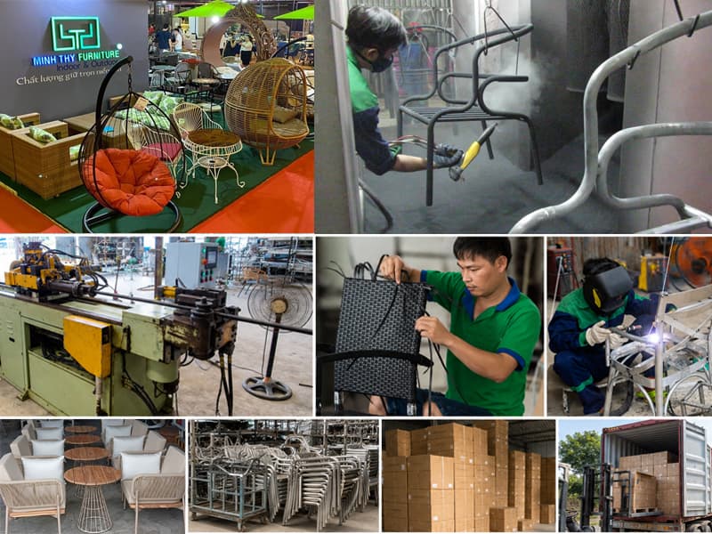Nhà xưởng sản xuất nội thất dự án quy mô lớn tại Minh Thy
