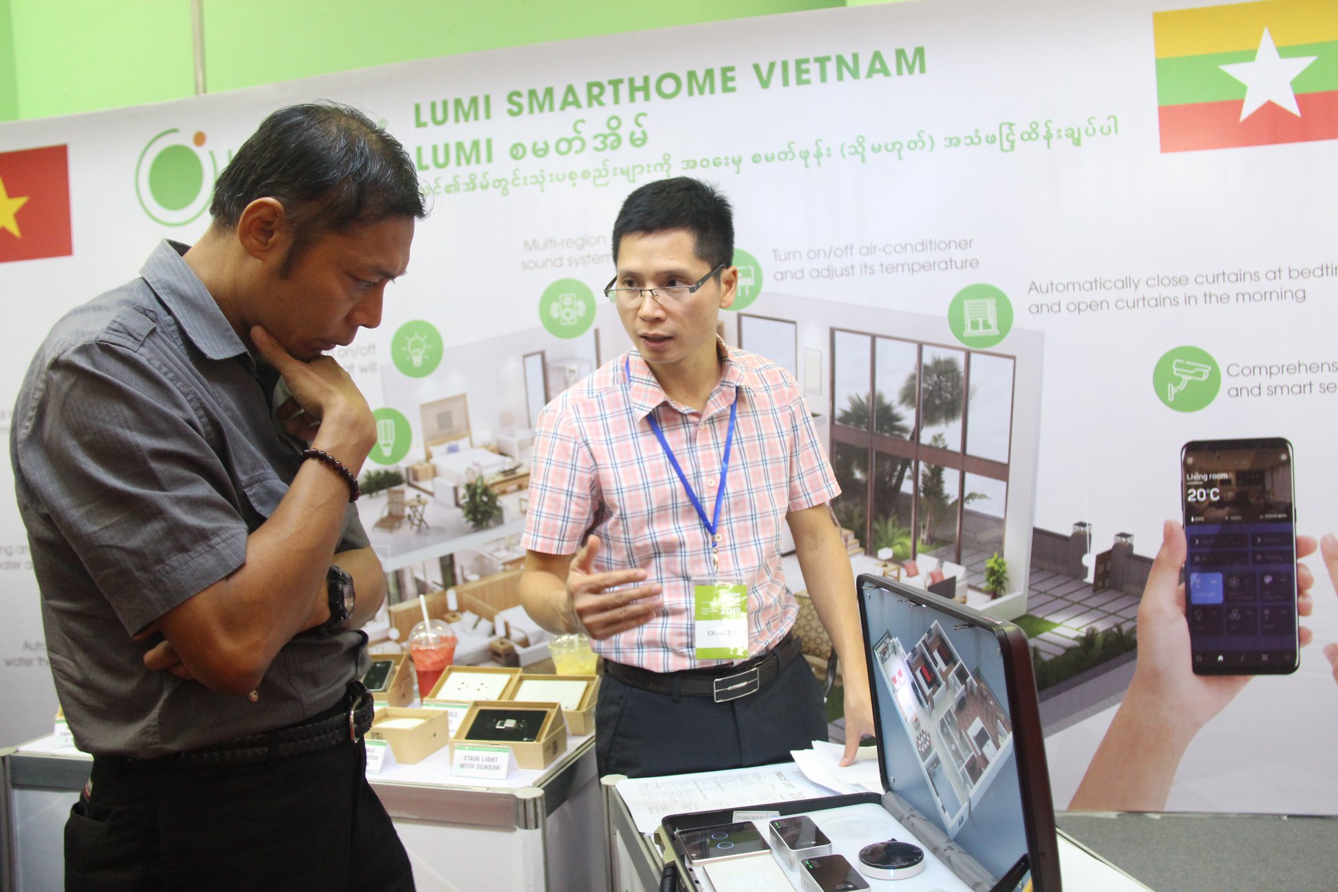 LUMI VIỆT NAM MANG NHÀ THÔNG MINH TIẾP CẬN THỊ TRƯỜNG MYANMAR TẠI HỘI CHỢ TRIỂN LÃM VIETNAM EXPO 2019