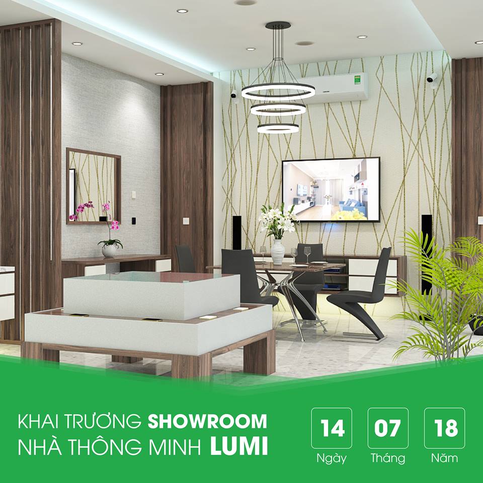 LUMI KHAI TRƯƠNG SHOWROOM NHÀ THÔNG MINH LỚN NHẤT TẠI HÀ NỘI.