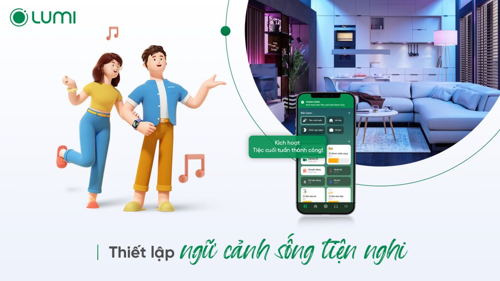 Thiết lập ngữ cảnh sống tiện nghi