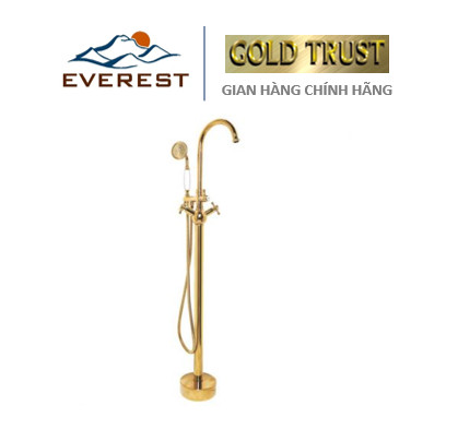 Vòi Đặt Sàn Bồn Tắm Mạ Vàng EVEREST EV-MV10