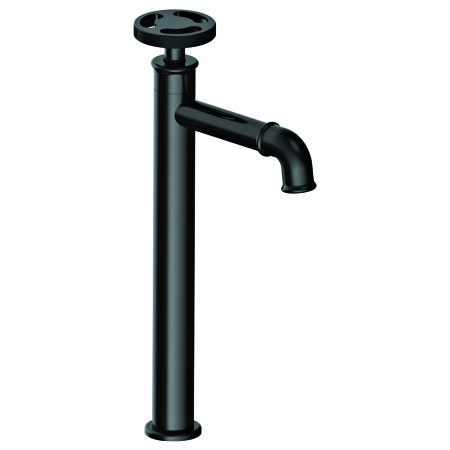 Vòi lababo lạnh cao bằng đồng đen EV-SĐ11